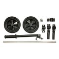 Olympian Athlete Generator Wheel Kit Assembly for 4000W Sportsman Generators; Black OL1261041